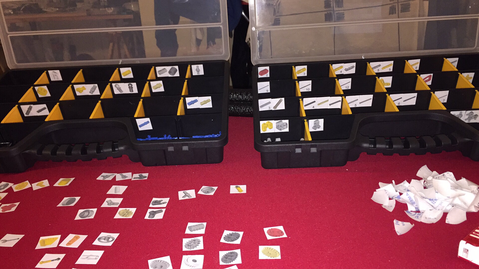 Organizing my Legos