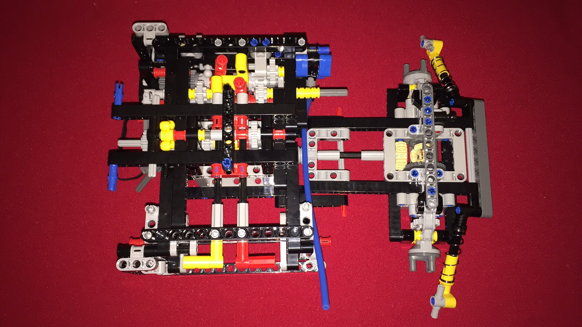 Lego Technic 8110 Mercedes-Benz Unimog U 400 – Build part 1